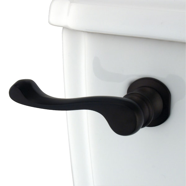 French Toilet Tank Lever, Oil Rubbed Bronze